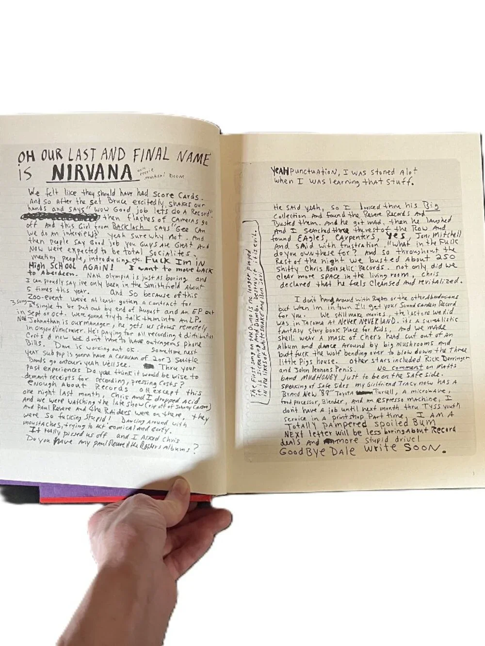 Kurt Cobain Journals 2002, Hardcover